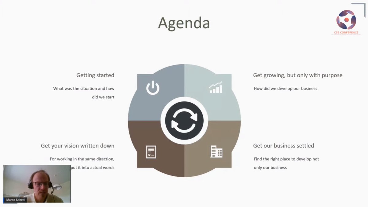 ConferenceTise's tweet photo. @nordwolle "Get #growing, but only with #purpose" https://t.co/VpSua9SssS