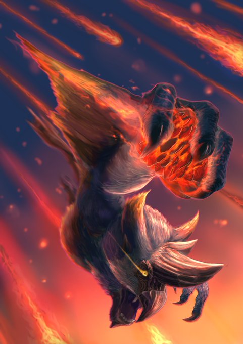 明けの空
彼方に翔るは
天狗星
#MHRise #MHサンブレイク #イラスト 