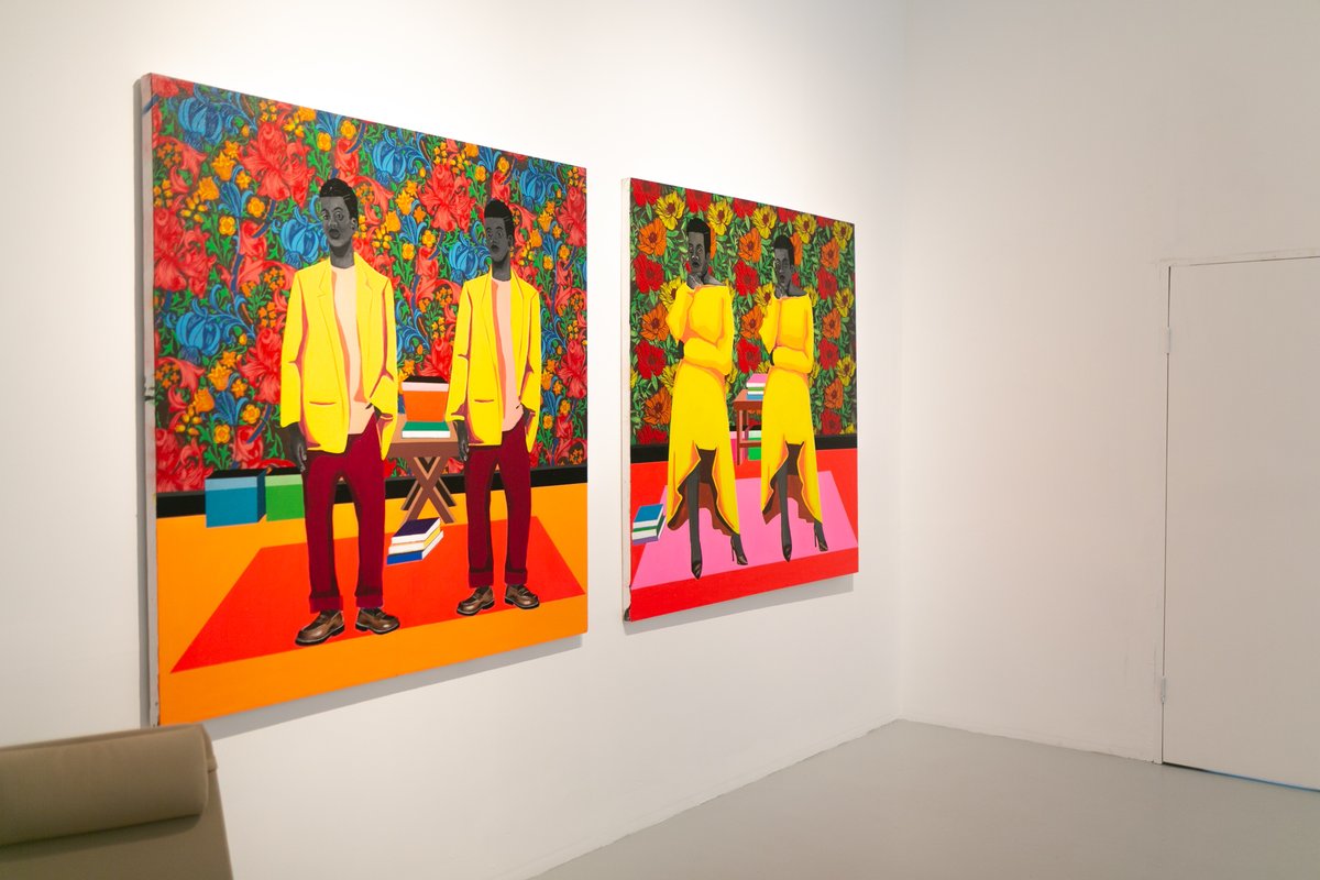 GContemporary's tweet photo. We are excited to have Tafadzwa Tega exhibiting in our latest curated group show, A New Wave: Some African Identities in the Contemporary Moment. 

#grahamcontemporary #anewwave #artgallery #contemporaryartist #art #contemporary #investmentafricanart #contemporaryafricanart https://t.co/UcaqJlDGRV