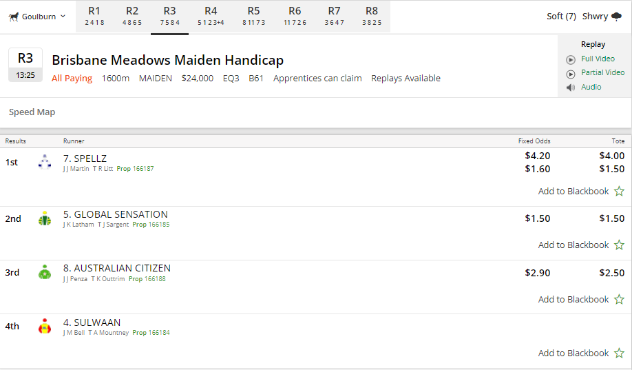 <a href="/BmrHorse/">BMR Horse Racing Ratings</a> <a href="/SkySportsRadio1/">Sky Sports Radio</a> <a href="/SkyRacingAU/">SKY Racing</a> <a href="/sportsbetcomau/">Sportsbet</a>