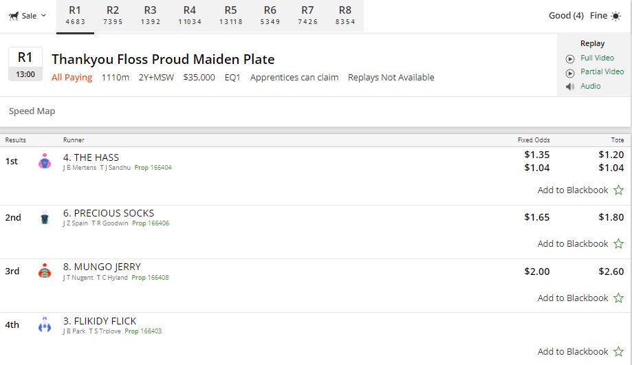 <a href="/BmrHorse/">BMR Horse Racing Ratings</a> <a href="/SkySportsRadio1/">Sky Sports Radio</a> <a href="/SkyRacingAU/">SKY Racing</a> <a href="/sportsbetcomau/">Sportsbet</a>
