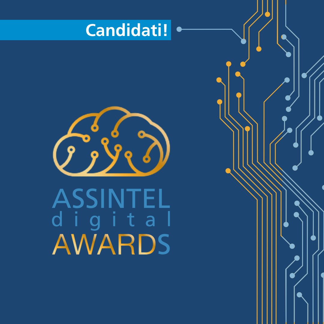 Assintel's tweet photo. Sei un'azienda digitale?
Hai delle best practice in ambito #AI o #Blockchain?
💡 Candidati agli Assintel Digital Awards 2022: https://t.co/aEH6DceZ7V
@soiel_it @AI_x_IA #italia4blockchain https://t.co/mjxM8Uhpmi