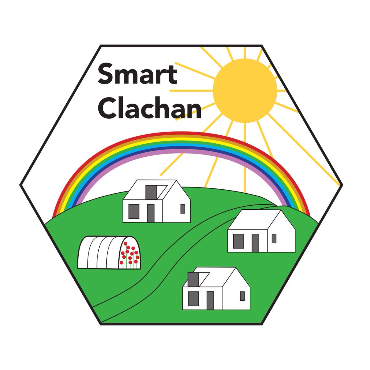 RuralHousingSco's tweet photo. @SmartClachan has a new logo!

Thank you to the children at Sgoil Dhalabroig who came up with such fantastic &amp; creative entries for the Smart Clachan logo competition! The winning logo was created by Jana MacMillan from PG3 - we love how bright &amp; colourful Jana's design is 👏🏼 https://t.co/WNwhVvNxNF