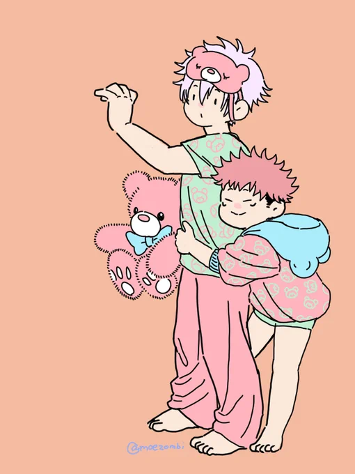 くまちゃんとごゆ12
たまにはオレもぎゅってしたい!
五悠 