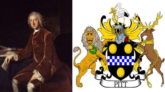 thecoadb's tweet photo. #pitt #coatofarms #familycrest
Sir William Pitt (1708-1778), British statesman, Prime Minister of Great Britain, son of Robert Pitt (1680–1727), grandson of Thomas Pitt (1653–1726), the governor of Madras, was created Earl of #Chatman in the #Peerage of Great Britain in 1766 https://t.co/0Frm66t94z