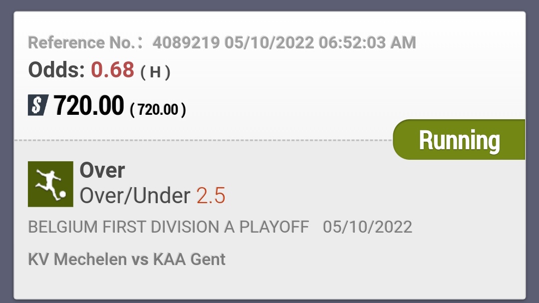 Mas_Wisnuuu's tweet photo. Belgium First Division
KV Mechelen vs KAA Gent
Over 2.50 FT
Supported by #Stars77
Langsung klik link daftar di bawah ya π ππ https://t.co/tK673K7PUb https://t.co/Ja9XAmTdVU