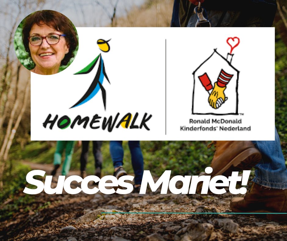 BLMAcc's tweet photo. Onze collega Mariet gaat op 25 en 26 juni meelopen met de Homewalk sponsorloop; 120 km lopen in 24 uur. BLM Accountants &amp; Adviseurs sponsort Mariet en wensen haar en haar team “Dappere Stappers” heel veel succes en wandelplezier! https://t.co/WRCyep7mtf https://t.co/OhTRIBzpd0