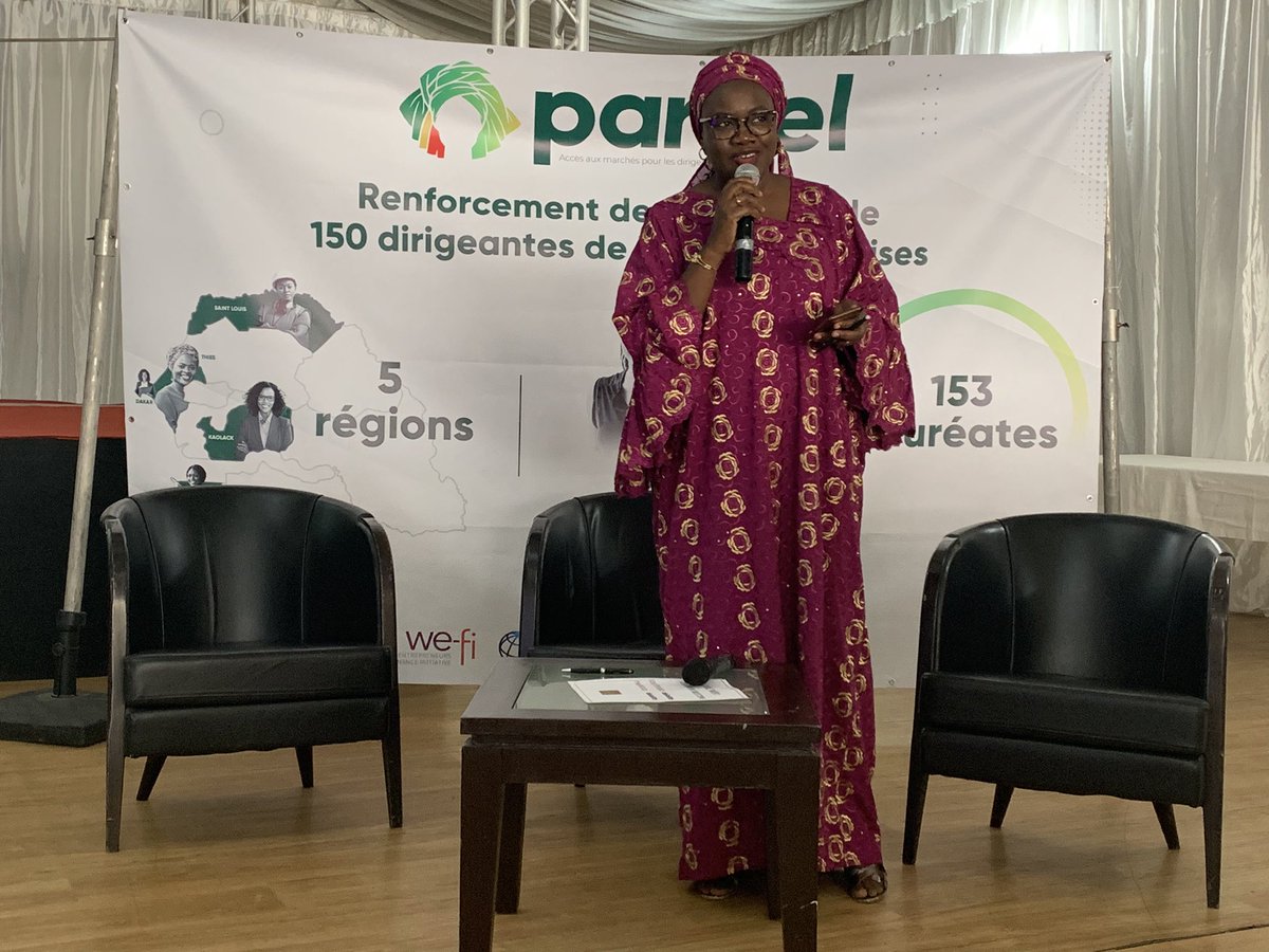 Live | Événement de clôture #Pareel 

Mme Fatou Niang Ndiaye, Directrice Générale de SOPASEN prononce le mot des ambassadeurs du projet Pareel. 

#Leadership #Skills #WomenEmpowerment