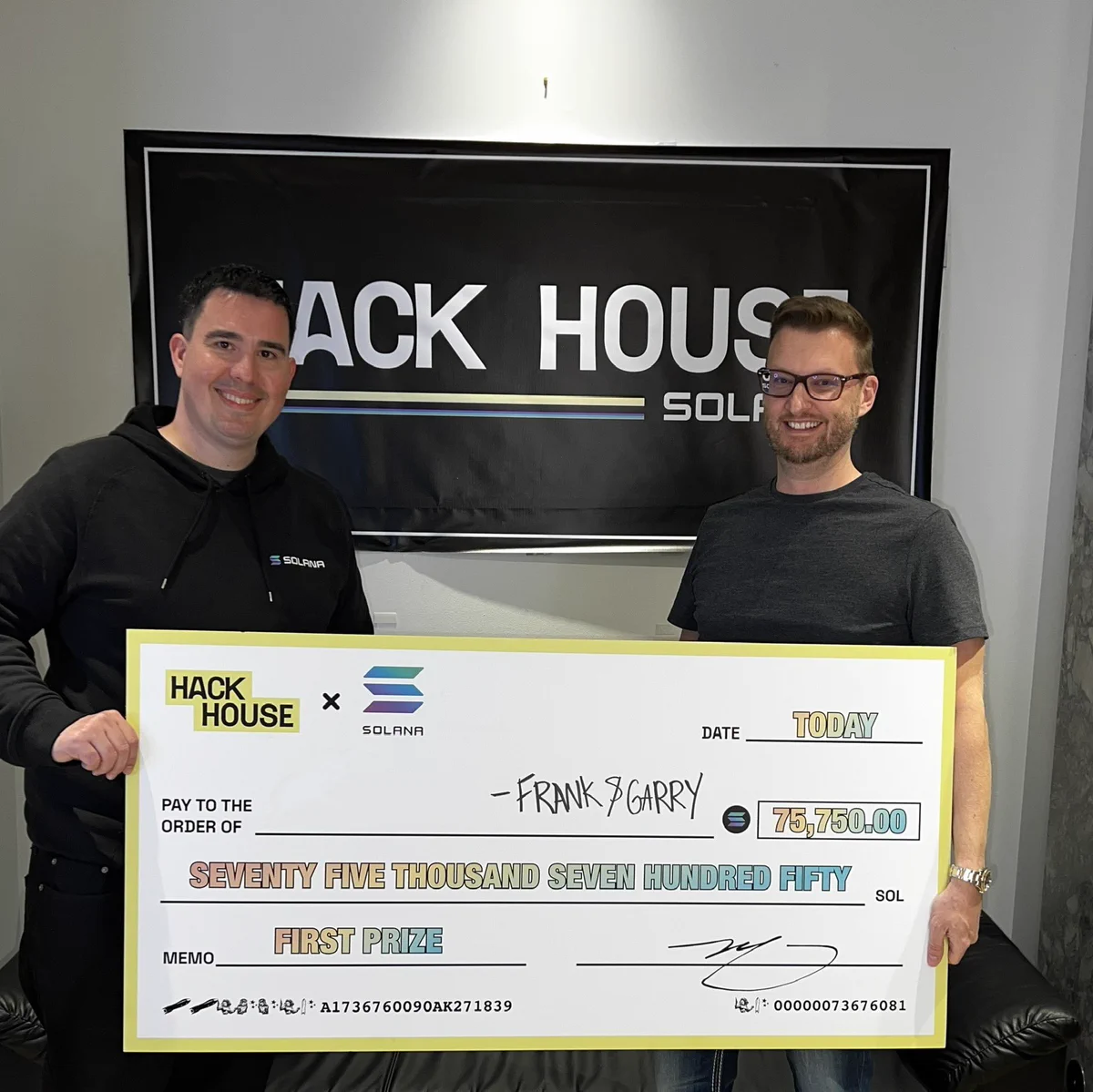 Solana Hack House Los Angeles Winners