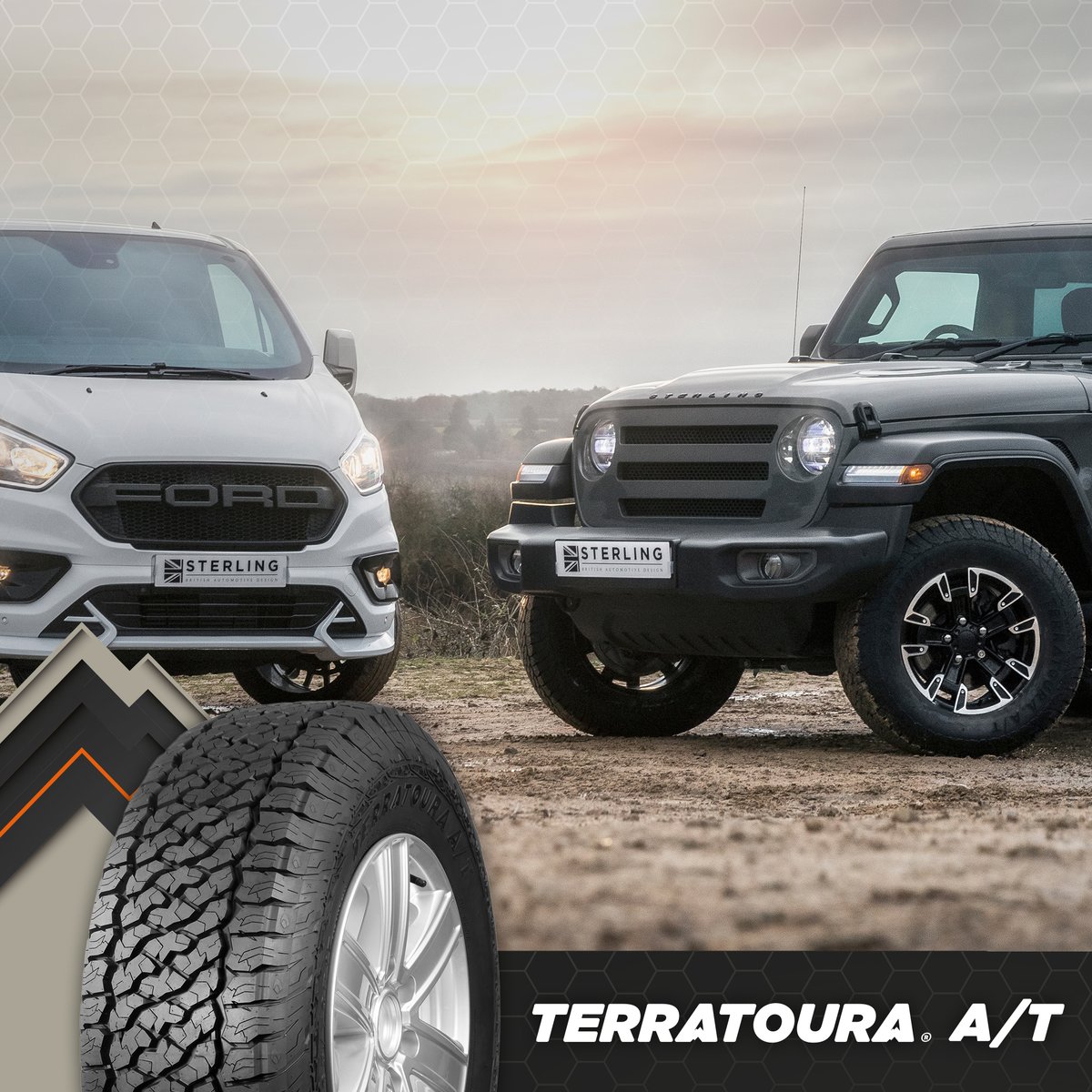 Davanti_Tyres's tweet image. #TyreTuesday ╳ Terratoura A/T ╳ Sterling Automotive 

Whether you’re exploring off the beaten track or navigating the highways and byways, Terraroura A/T will get you wherever you need to go. 🌍

🟤 Discover #TerratouraAT: bit.ly/3sVDxHt

#AdventureBeckons