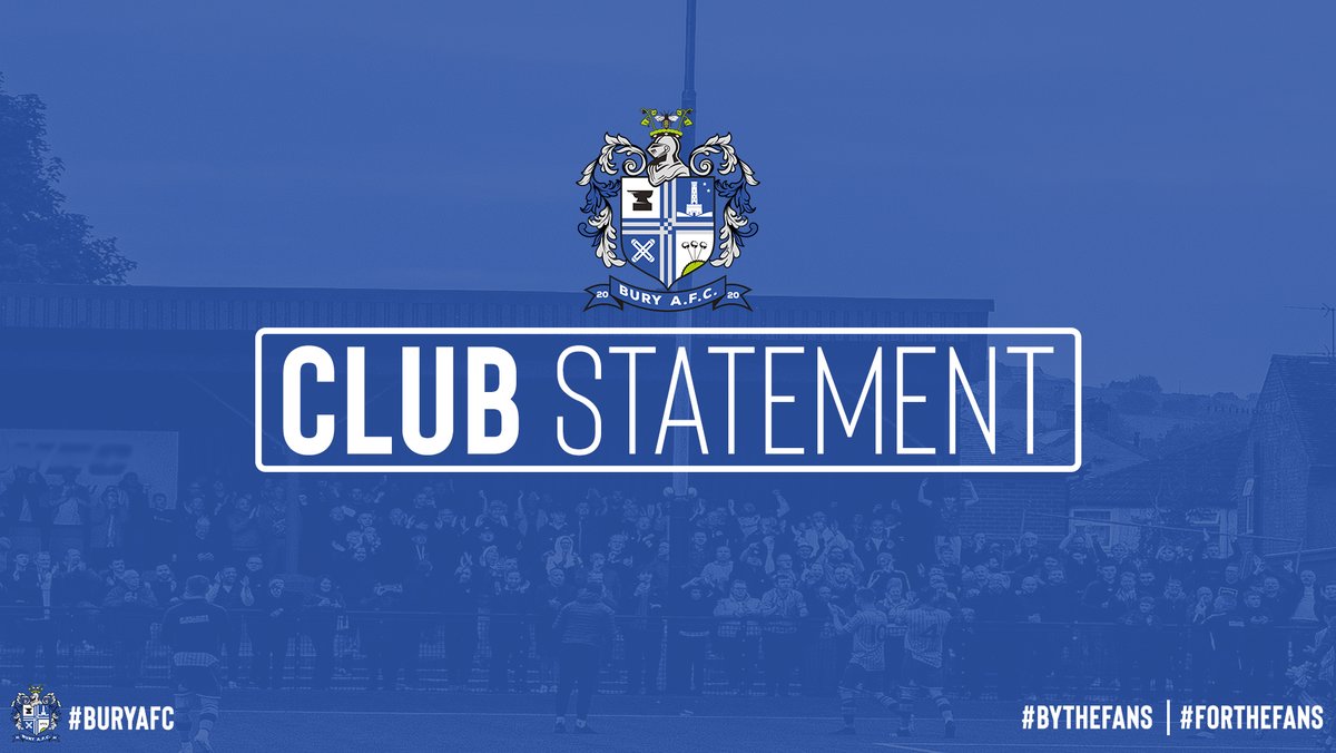 buryfc_women's tweet photo. βͺοΈπ΅ @ShakersComBoard Update: MoU βͺοΈπ΅
A Memorandum of Understanding, between the working groups behind the project to bring professional football back to Gigg Lane, has been been agreed upon and signed.
Full details here ‡οΈ
https://t.co/z60v8XE5zN
#BuryAFC | #ShakersCommunity https://t.co/BGQO1Jslqf