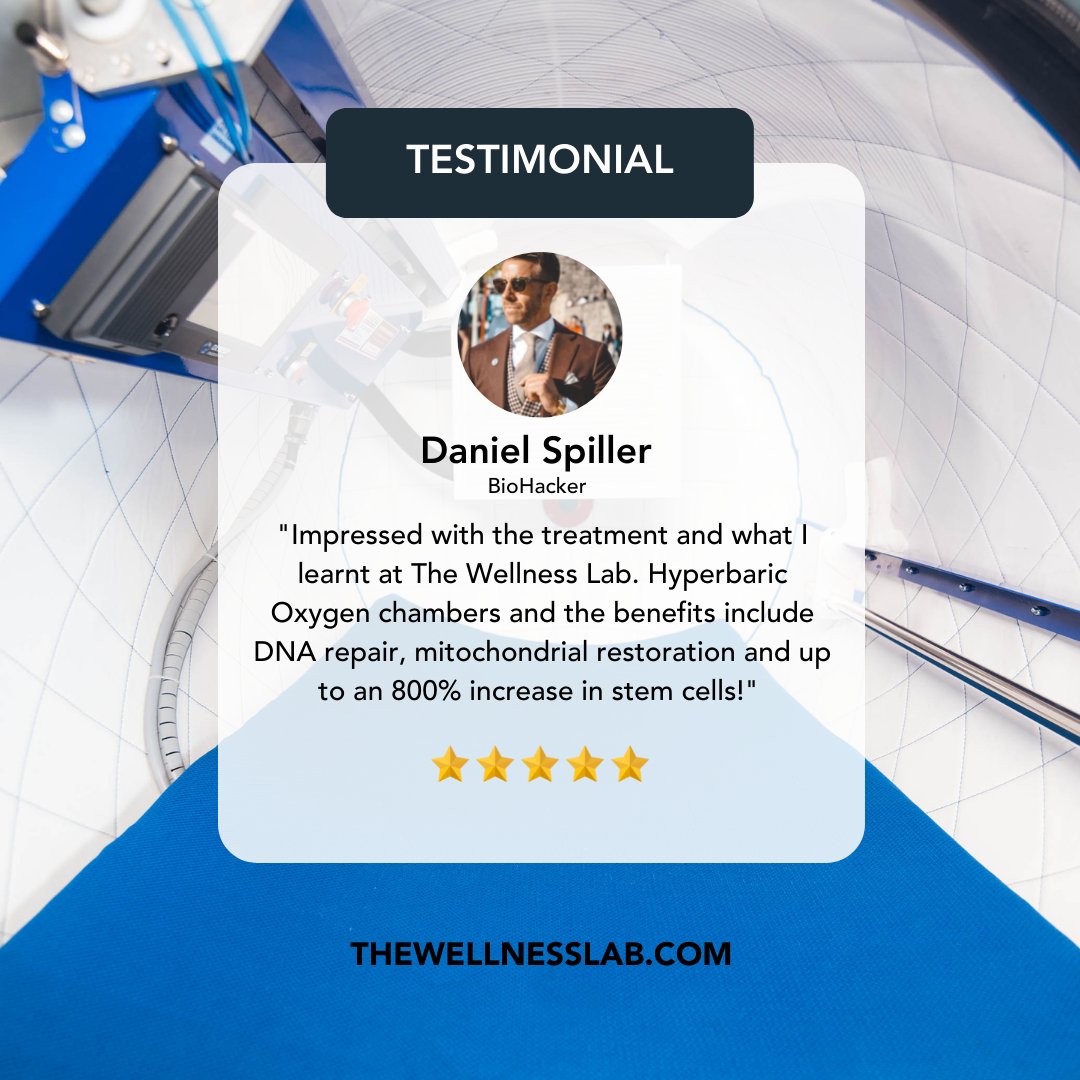 The Wellness Lab - Hyperbaric Oxygen tweet media