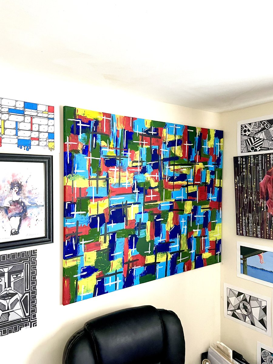 Spontaneity (For Sale).

Acrylic on Canvas 40” W x 32” H.

Available - £150 (plus postage)

Spontaneity is an abstract portrayal of the colours that surround us and the feelings that they give us. 

#abstractart #tuesdayvibe #newquay