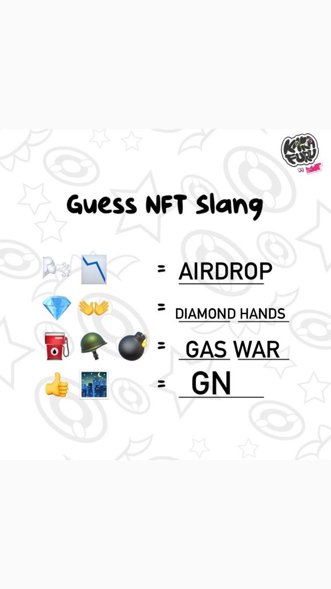 toolnado's tweet photo. @KarafuruNFT 1. Airdrop
2. Diamond hands
3. Gas war 
4. GN(Good night) https://t.co/leeTxa8hGD