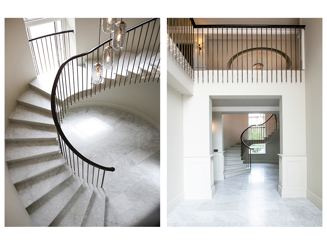 NODEarch's tweet photo. The heart of a project completed some time ago, a beautiful spiral staircase linked with a double-height space featuring a chandelier.

#nodearchitects #irisharchitects #staircasedesign #architectsireland #dublin #housedesign #residential #architecturephotography #newhome #spiral https://t.co/KoFzD0aBTe
