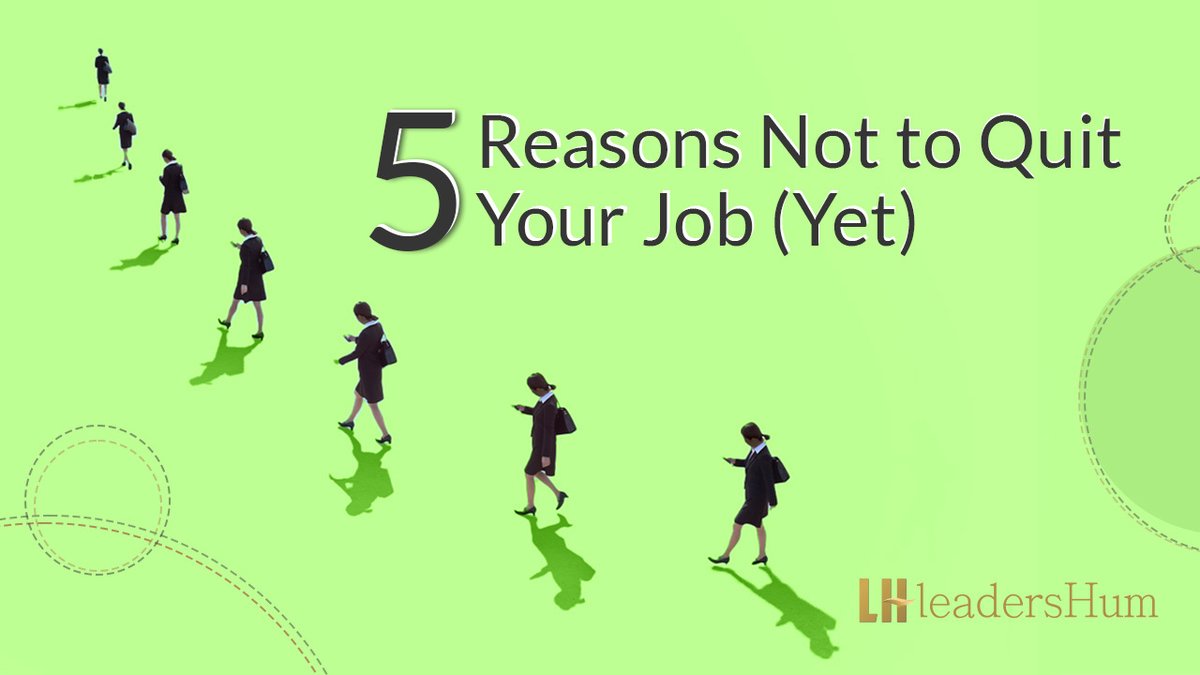 LeadersHum's tweet photo. Before drafting your resignation letter, take a hard look at whether quitting is the best way to achieve your long-term career goals.
Read this interesting blog by Amii Barnard-Bahn to understand more- https://t.co/t2bQlbROu4
#hiring #leadershum https://t.co/2fg90JVptZ
