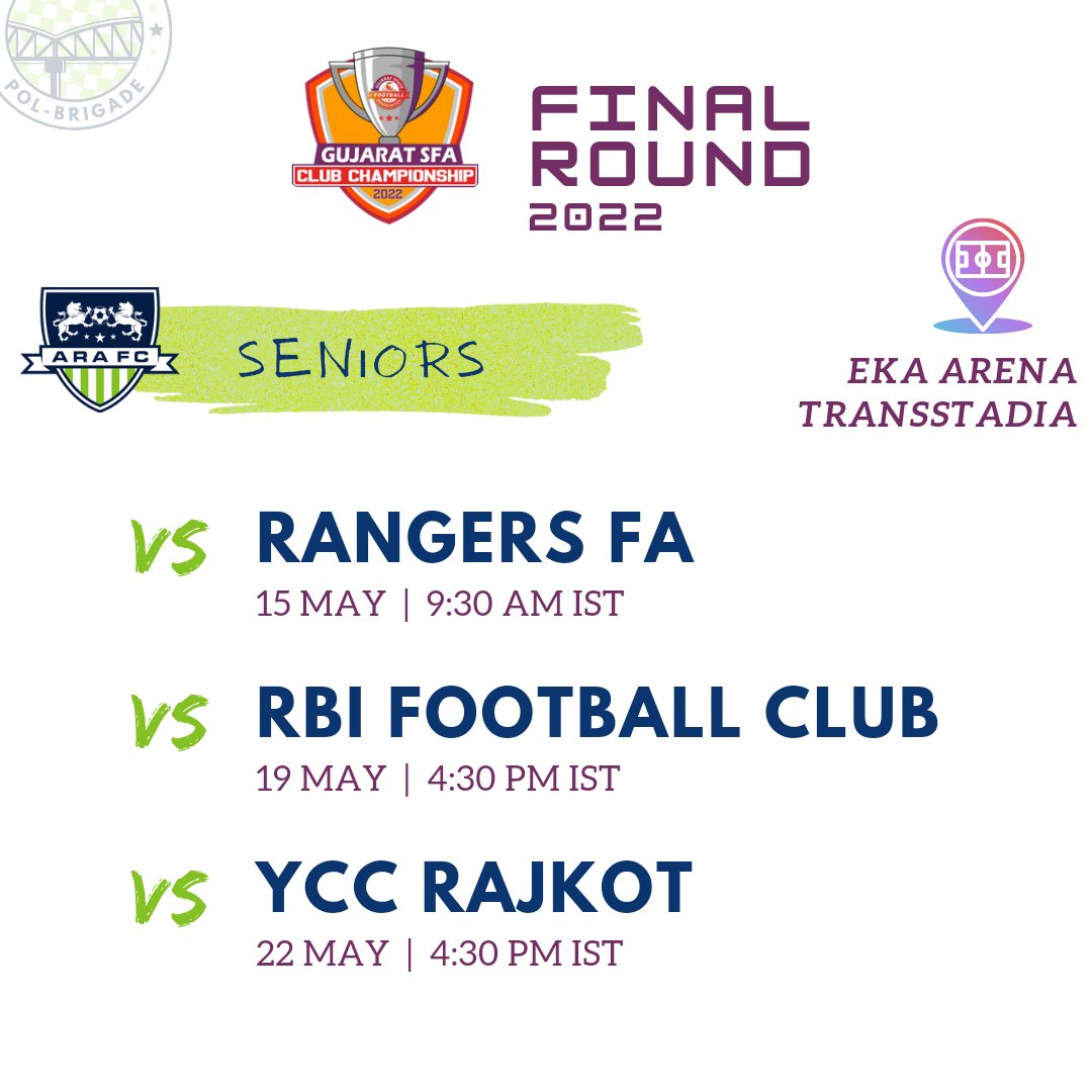 Pol Brigade Amdavadi - ARA FC tweet media