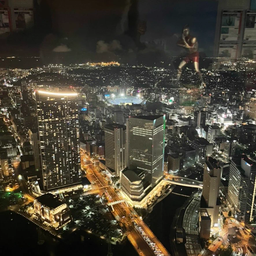 【話題‼】知人の娘さんが横浜ランドマークから夜景を撮影した写真みたいなんやけど…