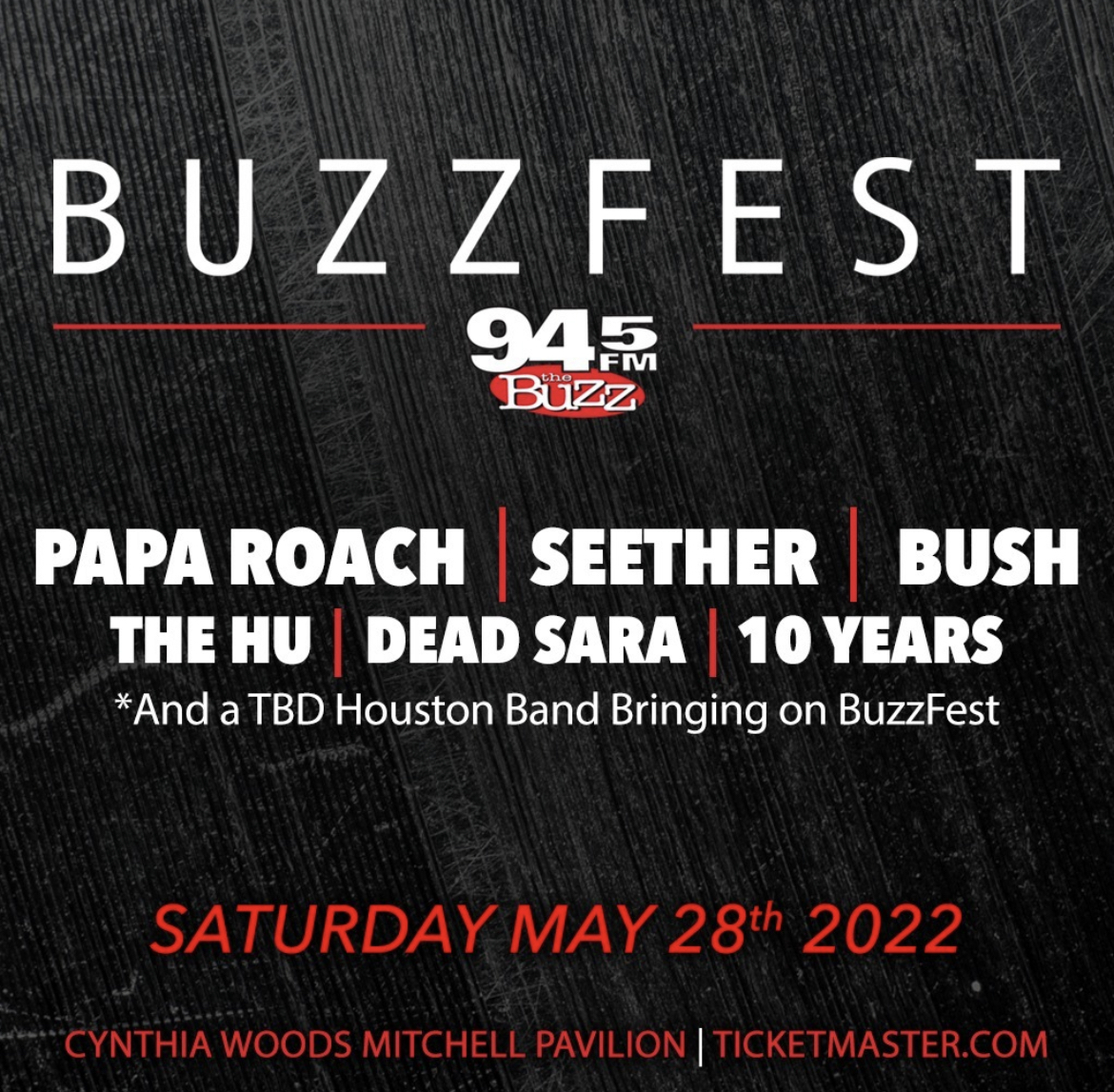 Win the last pair of #buzzfest tickets. <a href="/945thebuzz/">94.5 The Buzz</a> and #rodryanshow want to see you there. For your chance to win all you have to do is retweet this post using #AMF. Winner selection happens at 9:45 am