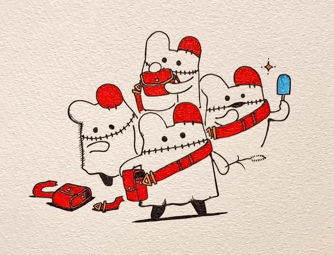 ヤッピー! #あかいかばんのヤッピー 