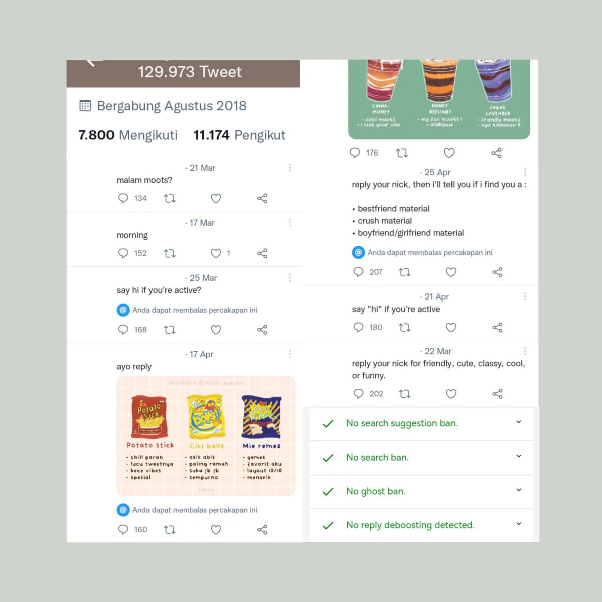 w-ts acc rp jfb gede

• go green rame jb
• verif all dapet no kang verif
• masuk mt non moots &amp; ht
• dapet data acc lengkap

💵8**

#zonauang️ #zonaba #zonajajan