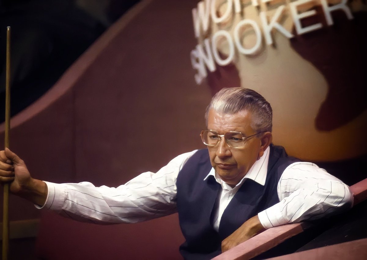 baizewatch's tweet photo. Born on this day 1934 - Cliff Wilson. 

Welsh Amateur Champion 1956 - 1977 - 1979, World Amateur Champion 1978. Cliff was a natural and gifted player, you could say a forerunner to Higgins and White, who often said it was a game to be enjoyed and he was certainly a joy to watch. https://t.co/zZ9mlmbtx3
