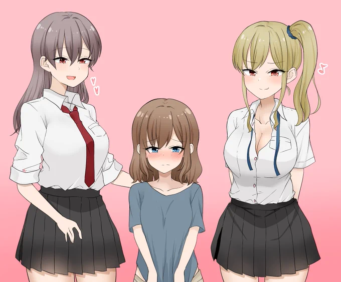 お姉さんに挟まれると女の子になっちゃうタイプの男の子再 