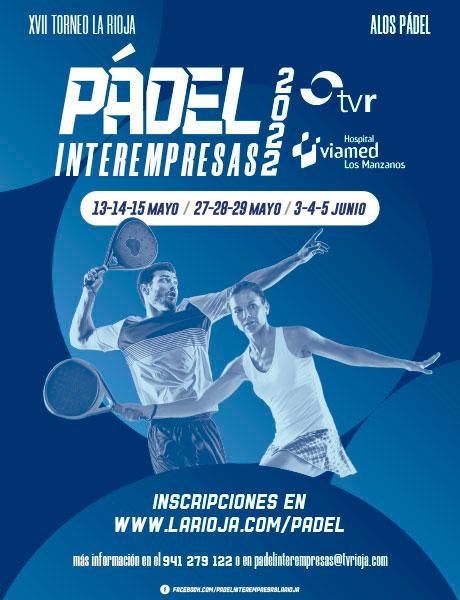 ¡¡Mañana último día para inscribirte en el INTEREMPRESAS !! padelookrioja.com/index.php/noti… #PADEL #PADEL RIOJA