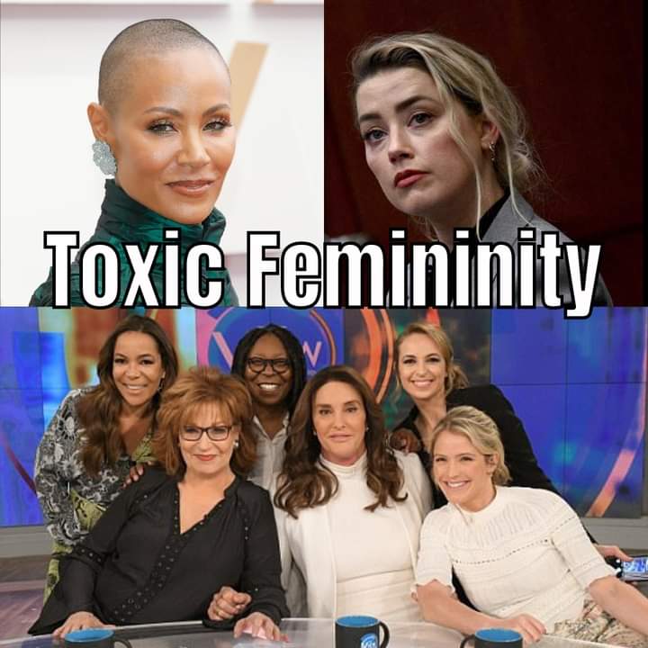 #toxicfemininity #AmberHeardIsAPsycopath #jadapinkettsmith #TheView