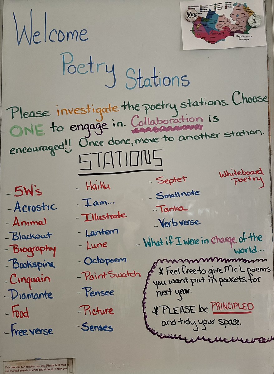 jcd118's tweet photo. Scheduling forced us to change #poeminyourpocket. What an amazing event where the whole community participated. @KimShumlansky was especially affective as a Poetry Pusher! Nice to see grades combine too! @AISLusaka @Dereks__son #libraryteam #africaed #intlchat #library https://t.co/3QtNZS3lDq