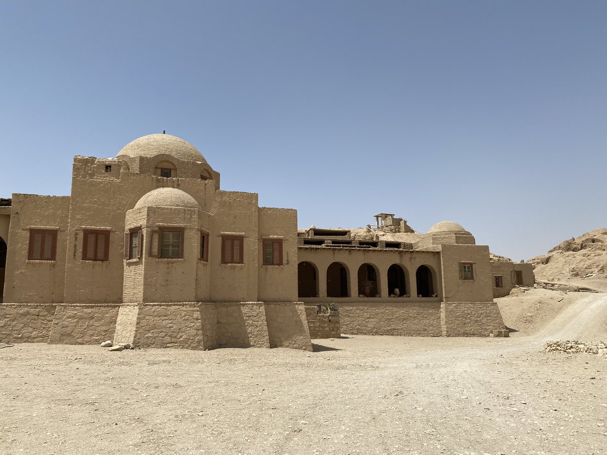 alekshallmann's tweet photo. Today’s visit at the house that holds a very special place in my heart. Living there was a real treat. Viva Metropolitan House aka “Bejt Bulandi”! #Egypt #dighouse #WestBank #Luxor #memories https://t.co/S9iu1NzqPN