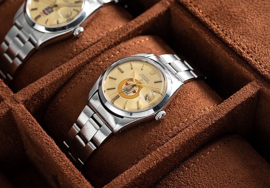 1973 Rolex Oysterdate Ref 6694 - Abu Dhabi Defence Force