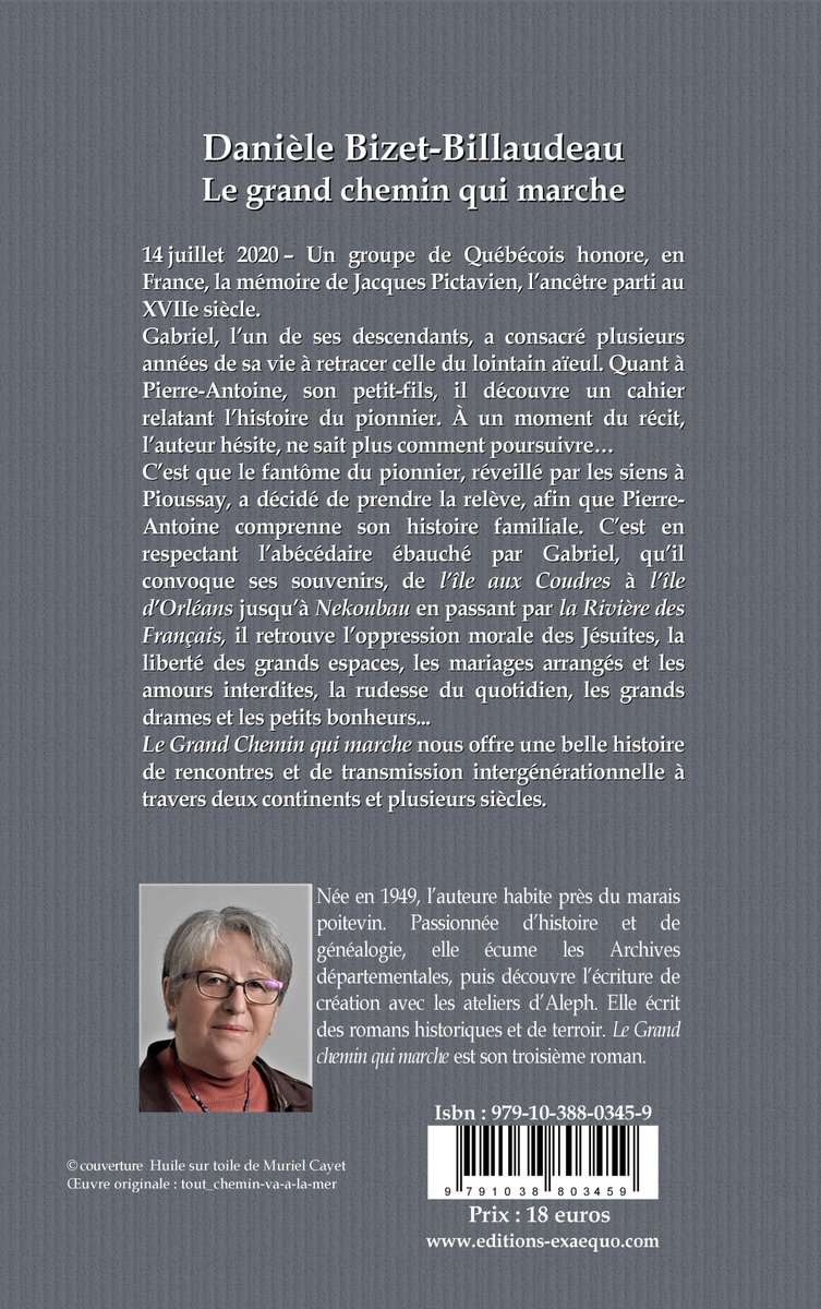 CatMo0105's tweet photo. Très heureuse de vous proposer de lire les 1° pages du prochain roman
Bientôt dans ma #CollectionHorsTemps 𝙇𝙚 𝙜𝙧𝙖𝙣𝙙 𝙘𝙝𝙚𝙢𝙞𝙣 𝙦𝙪𝙞 𝙢𝙖𝙧𝙘𝙝𝙚 de Danièle Bizet-Bilaudeau
https://t.co/MamQhZBOCN
#Hurons #IledOrléans #Indiens #Iroquois #NouvelleFrance #Québec #wampum https://t.co/XvypHjP36C