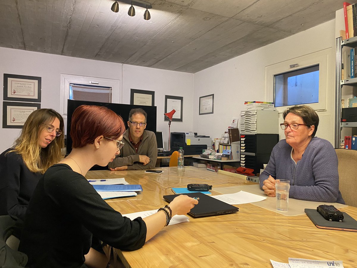 MathieuAvanzi's tweet photo. A Savièse, première enquête de terrain pour enregistrer des locuteurs et locutrices du francoprovençal valaisan @UniNeuchatel @mag_szt https://t.co/I5Sz7Lue3w