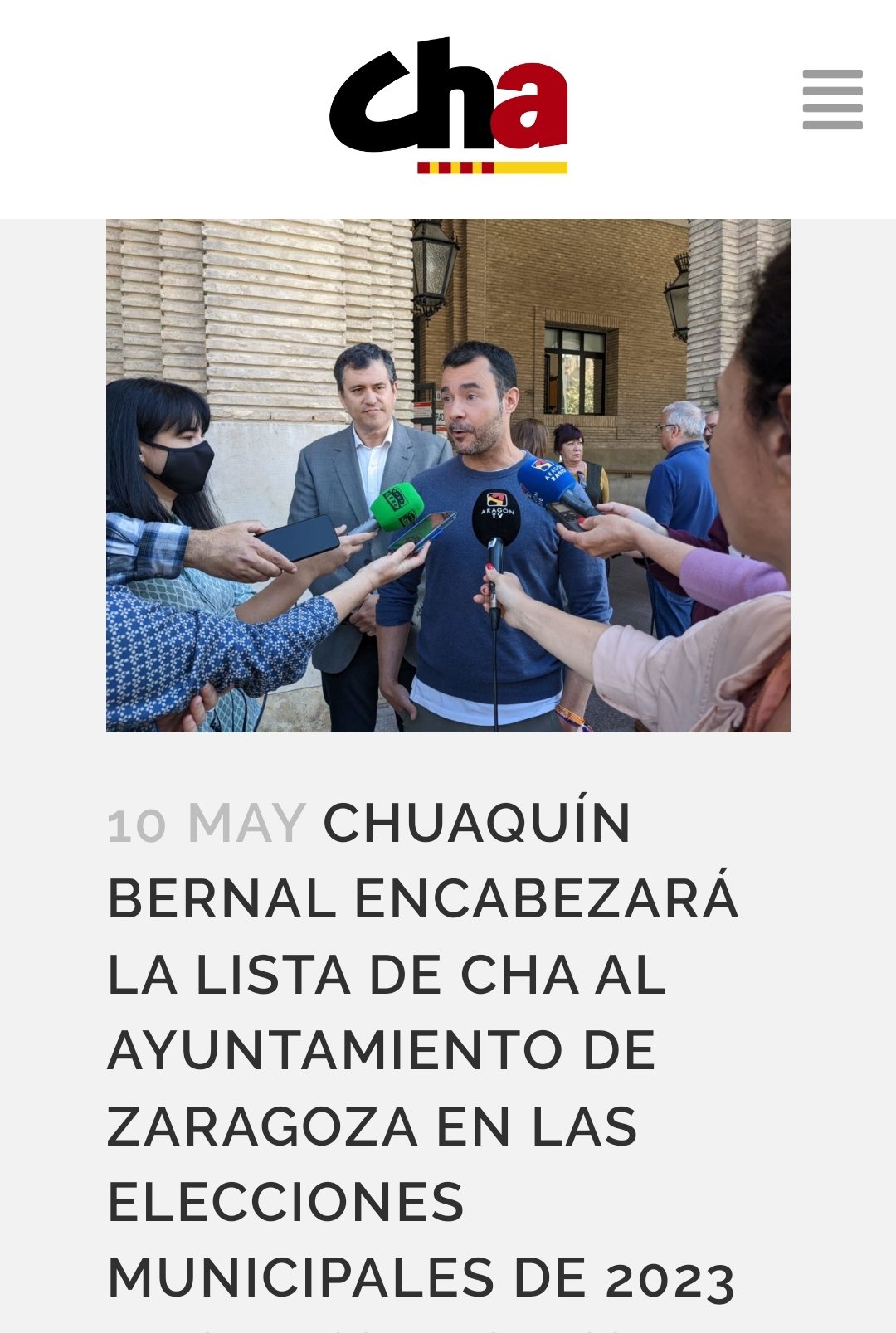 Chunta Aragonesista on Twitter