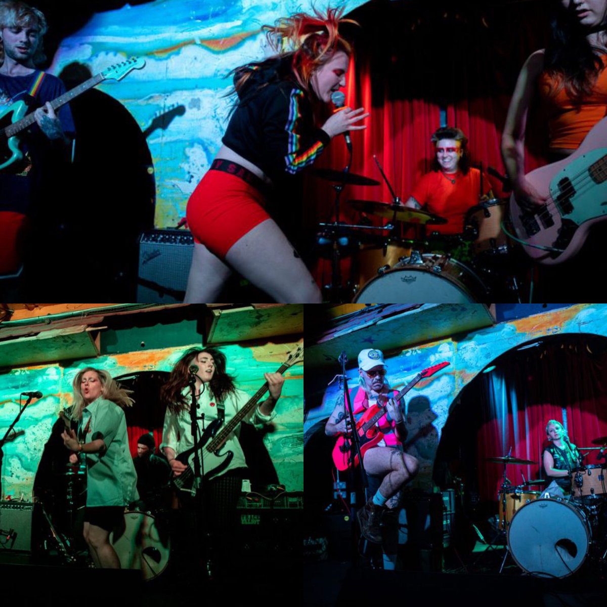 getinherears's tweet photo. "Get in Her Ears did an incredible job by organising a night to promote queer artists..." 

Massive thanks to @louderthanwar for this lovely review of our gig at @ShacklewellArms on Friday w/ @M_cramps pink suits &amp; @queencultband ! 💚

👉 https://t.co/iimuwoyM93

📸 Selana Ferro https://t.co/QaLXjzkKB3