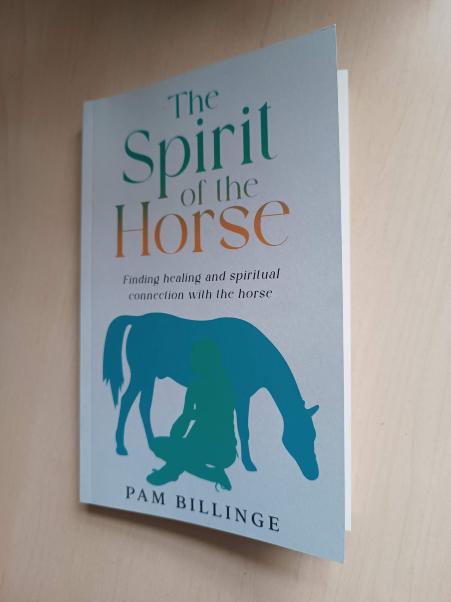 Blackbird_Bks's tweet photo. The fabulous new cover for @pam_billinge's The Spirit of the Horse: Finding Healing and Spiritual Connection with the Horse... now avail in US, Europe &amp; Canada.
#horses #horsebooks #spiritual #therapy #selfhelp #mindfulness #spirituality #equinetherapy https://t.co/GQNCIydVeX
