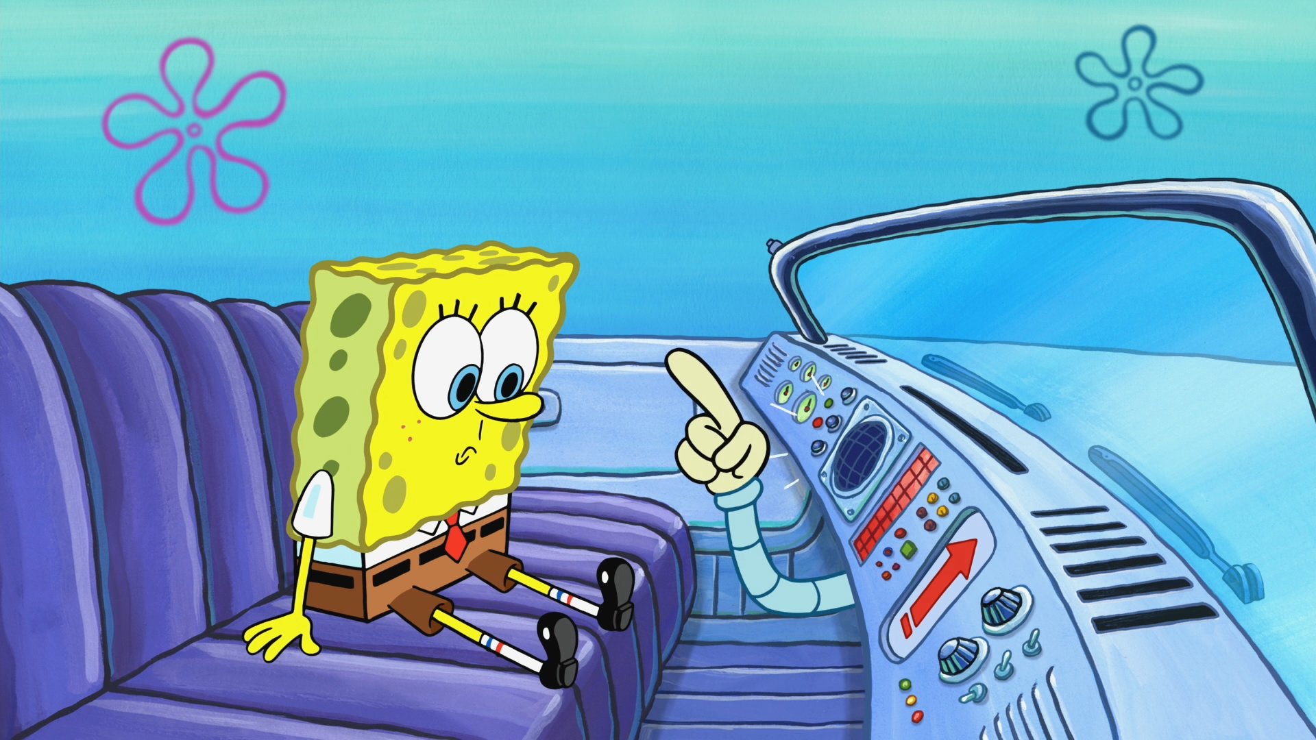 Spongebob Police car