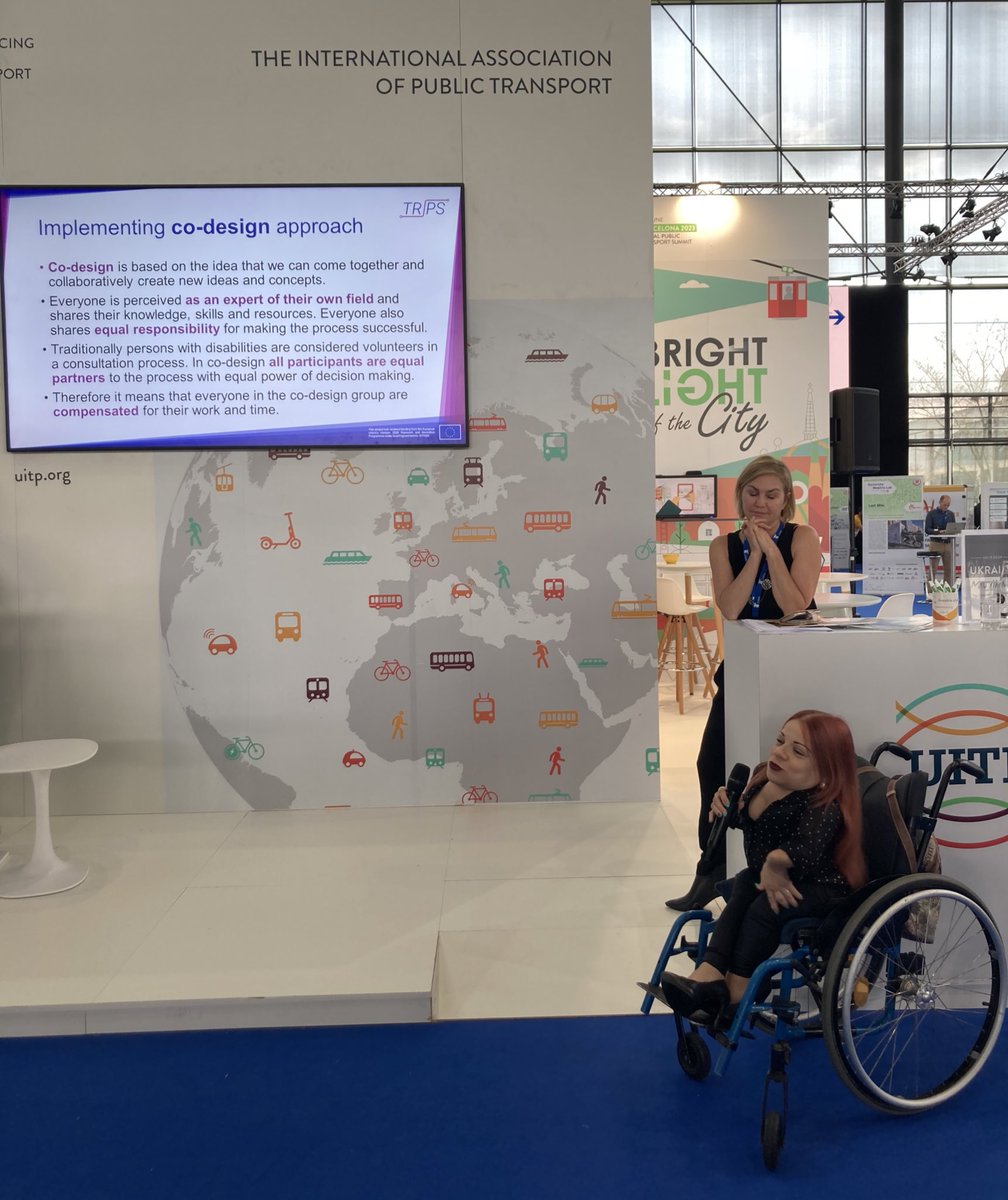 Co-design applied to developed mobility solutions for greater #inclusion <a href="/eu_trips/">TRIPS_EU</a> <a href="/IT_TRANS/">IT-TRANS</a> <a href="/UITPnews/">UITP</a>
