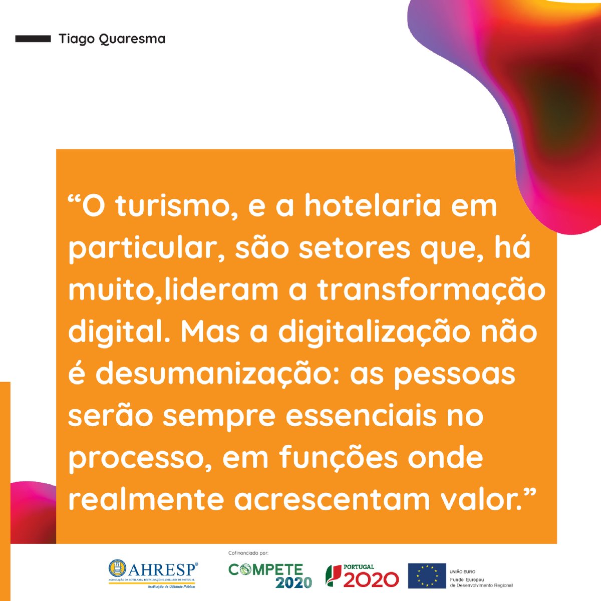 hotel4zero's tweet photo. @hotel4zero visa a aceleração da transformação digital na hotelaria portuguesa através de estratégia coletiva inovadora de qualificação.
Amanhã, o debate será sobre o futuro da hotelaria. Hotel 4.0 Portugal Summit.
Um evento AHRESP #hotel4zero #hotel #futuro https://t.co/iNYO8AERoO