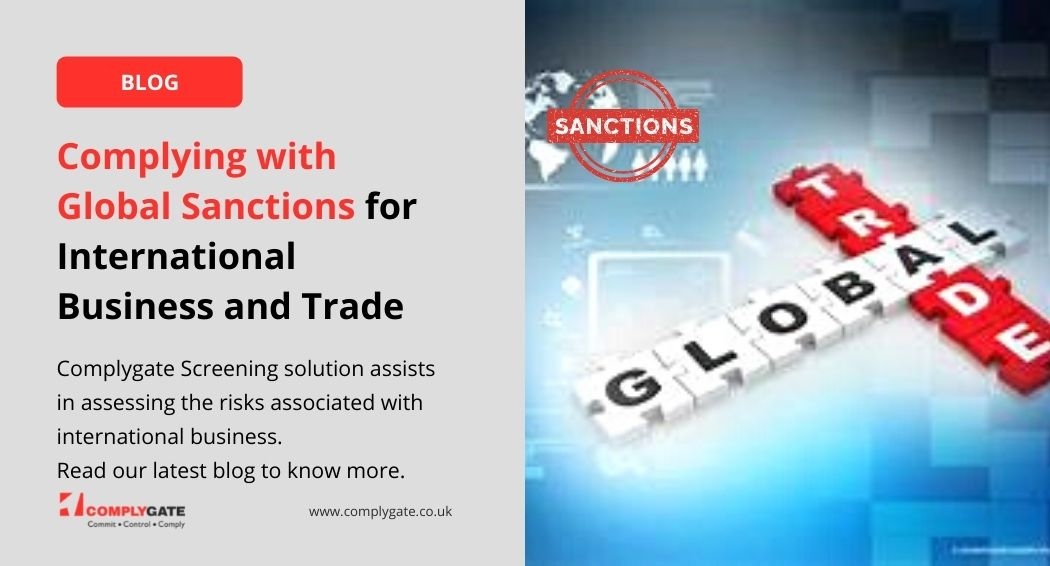 Complygate1's tweet photo. Global Sanctions are a subset of financial security closely linked to Anti Money Laundering.
Read our latest blog.
https://t.co/hY0FFvo2hS
#complygate #hrblog #backgroundcheck #backgroundscreening #amlcheck #antimoneylaundering #amlscreening #globalsanctions #sanctions https://t.co/QBYcRM4ek6