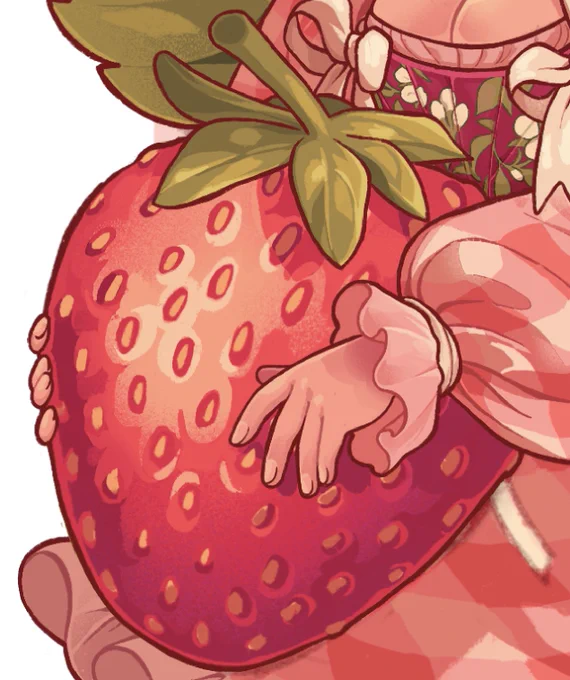 Another strawbie !! might make some strawb stickers hmmmm! 