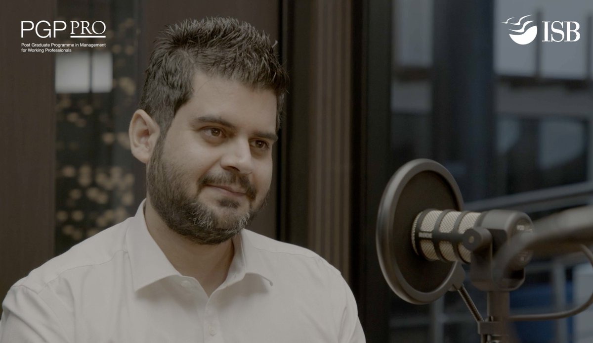 ISBedu's tweet image. Ranish Hangloo, Senior Marketing Manager at Network18 and an alumnus of the PGPpro Co'20, talks about his career journey and PGPpro experience as he joins @aksheyw on this episode of the "Ask the PRO" podcast.

🎙️ tinyurl.com/y5cp3bum
#AskthePro #isbalumni #isbpgppro #emba