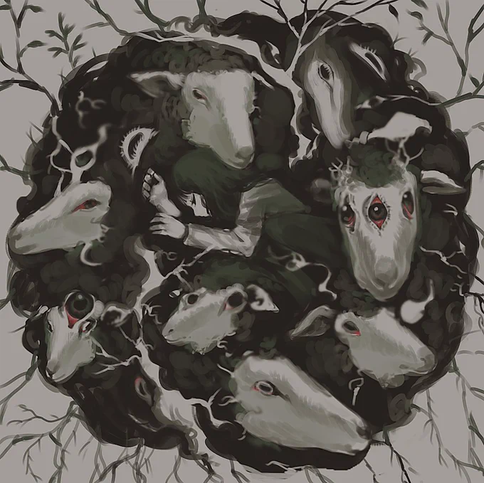 #同じ人が描いたとは思えない絵を貼る
情緒不安定 