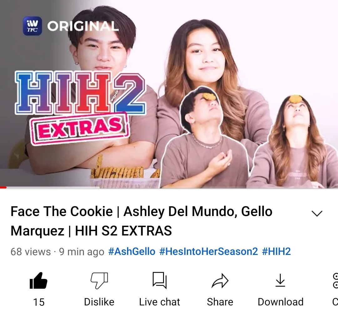 ASlappers_MNL's tweet photo. Face the Cookie | Ashley Del Mundo, Gello Marquez | HIH S2 EXTRAS 🖤💙❤

LINK: https://t.co/eKVjdzfel1

#HIH2Extras
#AshleyDelMundo
#KhloeGomez | @lallainashley https://t.co/0AwHxmChBp