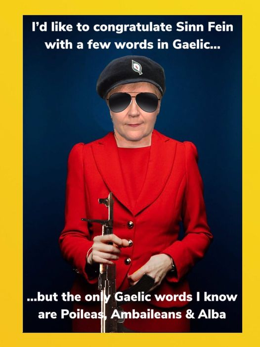 STURGEON - THE SUPPORTER OF CHILD MURDERERS