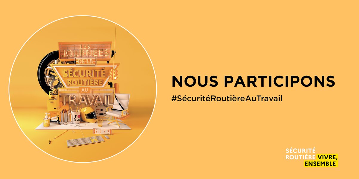 adjuvoo's tweet photo. Adjuvoo s'associe aux actions de sensibilisation de la 6ème édition des Journées de la sécurité routière au travail du 9 au 13 mai. 
Ensemble, développons une culture partagée de la sécurité routière 
#ByYourSide #securiteroutiereautravail #mobilisation #sensibilisation https://t.co/ohDTbnaxJE