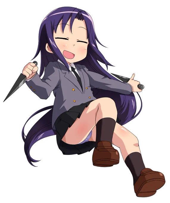 昨日のあぎりさんの単体差分 細目Ver#キルミーベイベー 