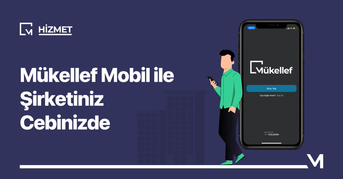 📱 Mükellef'in mobil uygulaması ile işinize ve finansal süreçlerinize dair her şey ve daha fazlası artık cebinizde. Detaylı bilgi için 👉 bit.ly/3M5Ndba #mükellef #girişimcilik #şirketkurmak #mukellefco #mükellefmobil #hayallerindekalmasın