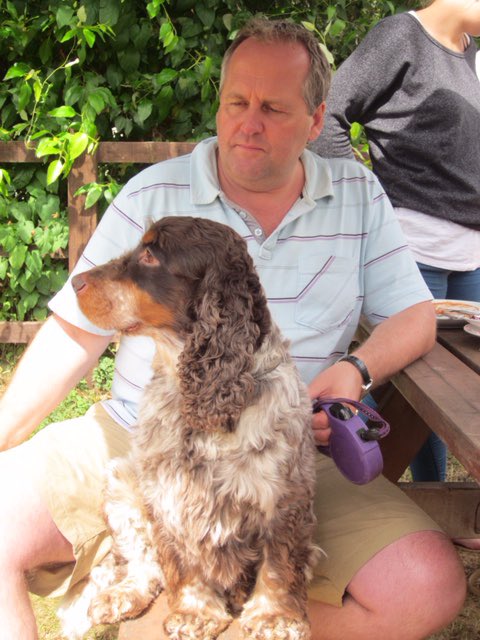 mikejhawkes's tweet photo. After nearly 14 years with this lovely chap in our family, today we had to say goodbye 💔😢 #RIPBarney https://t.co/lmKyQMrRoY